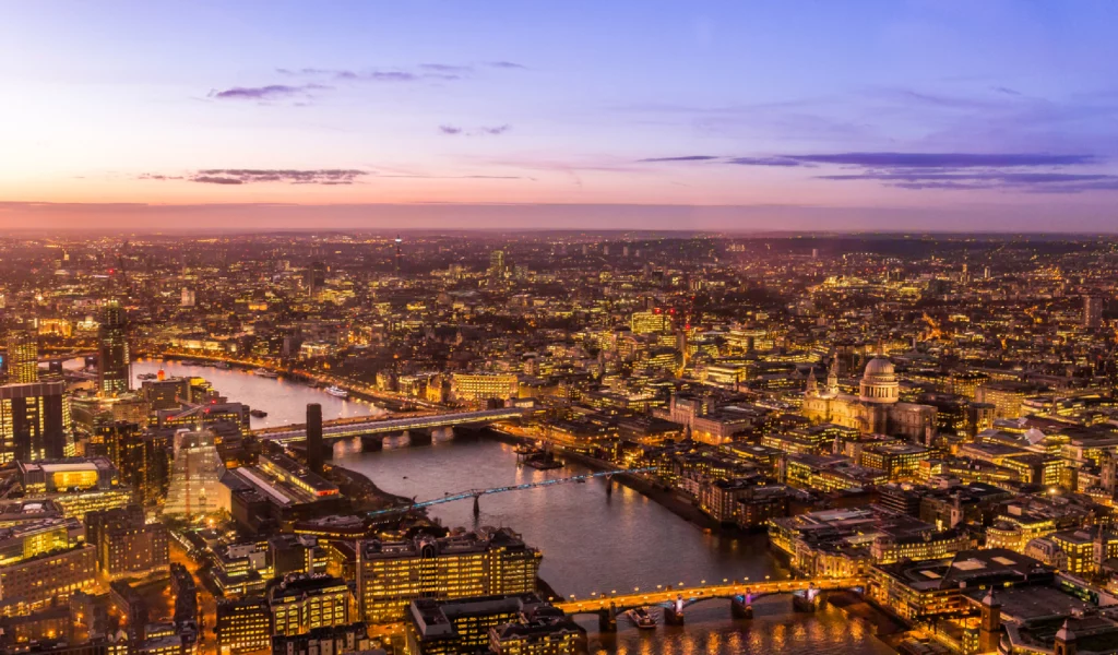 la noche de londres